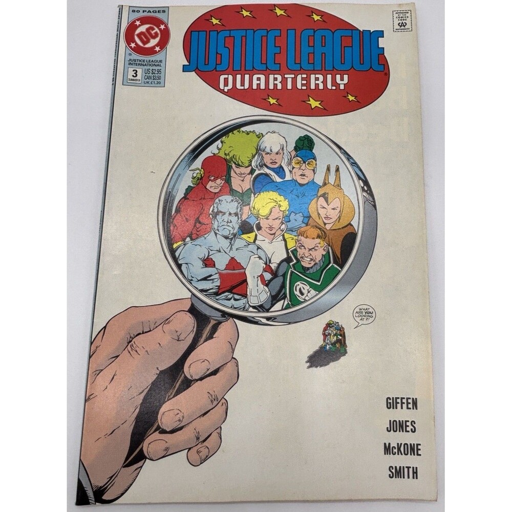 Justice League Quarterly #3 1991 DC Comics JLA JLE Ensemble Appearance